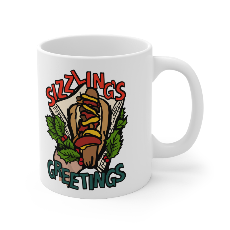 Sizzlin's Greetings 🌭🎅 - Coffee Mug