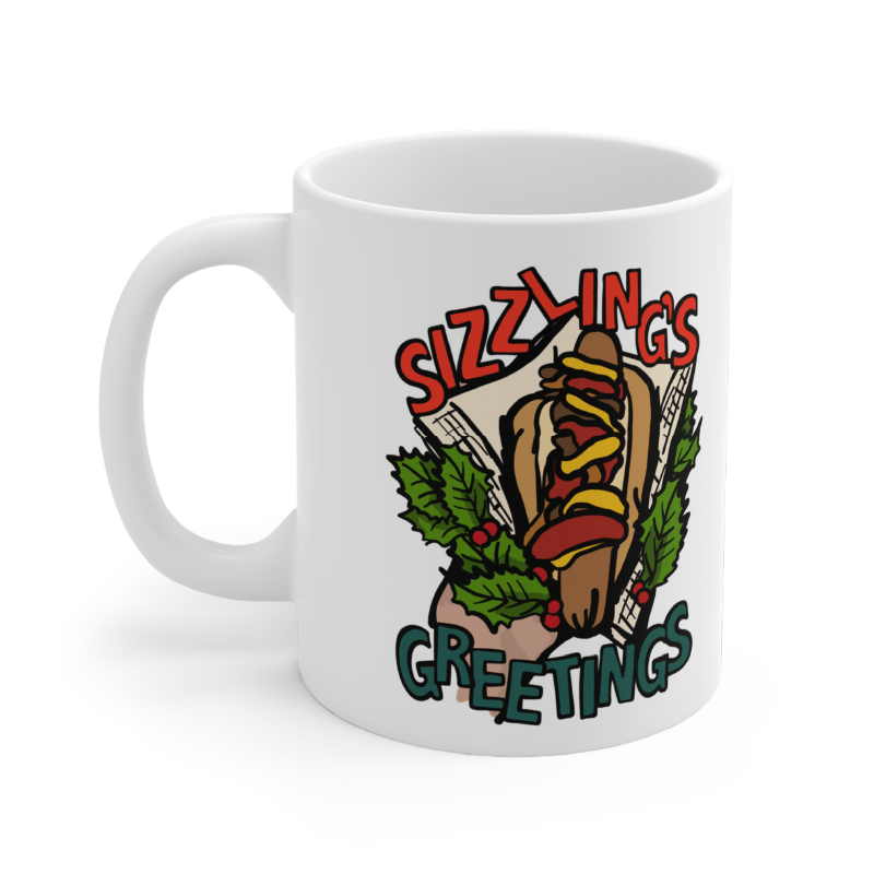 Sizzlin's Greetings 🌭🎅 - Coffee Mug