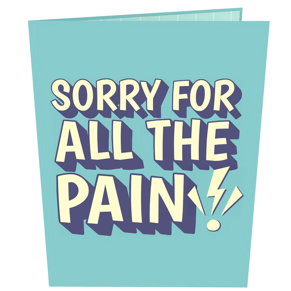 Sorry Mum 👶💦🩷 - 3D Inappropriate Greeting Card