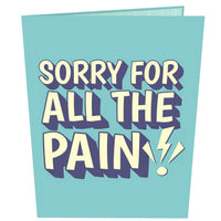 Sorry Mum 👶💦🩷 - 3D Inappropriate Greeting Card