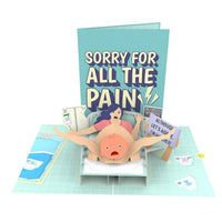 Sorry Mum 👶💦🩷 - 3D Inappropriate Greeting Card
