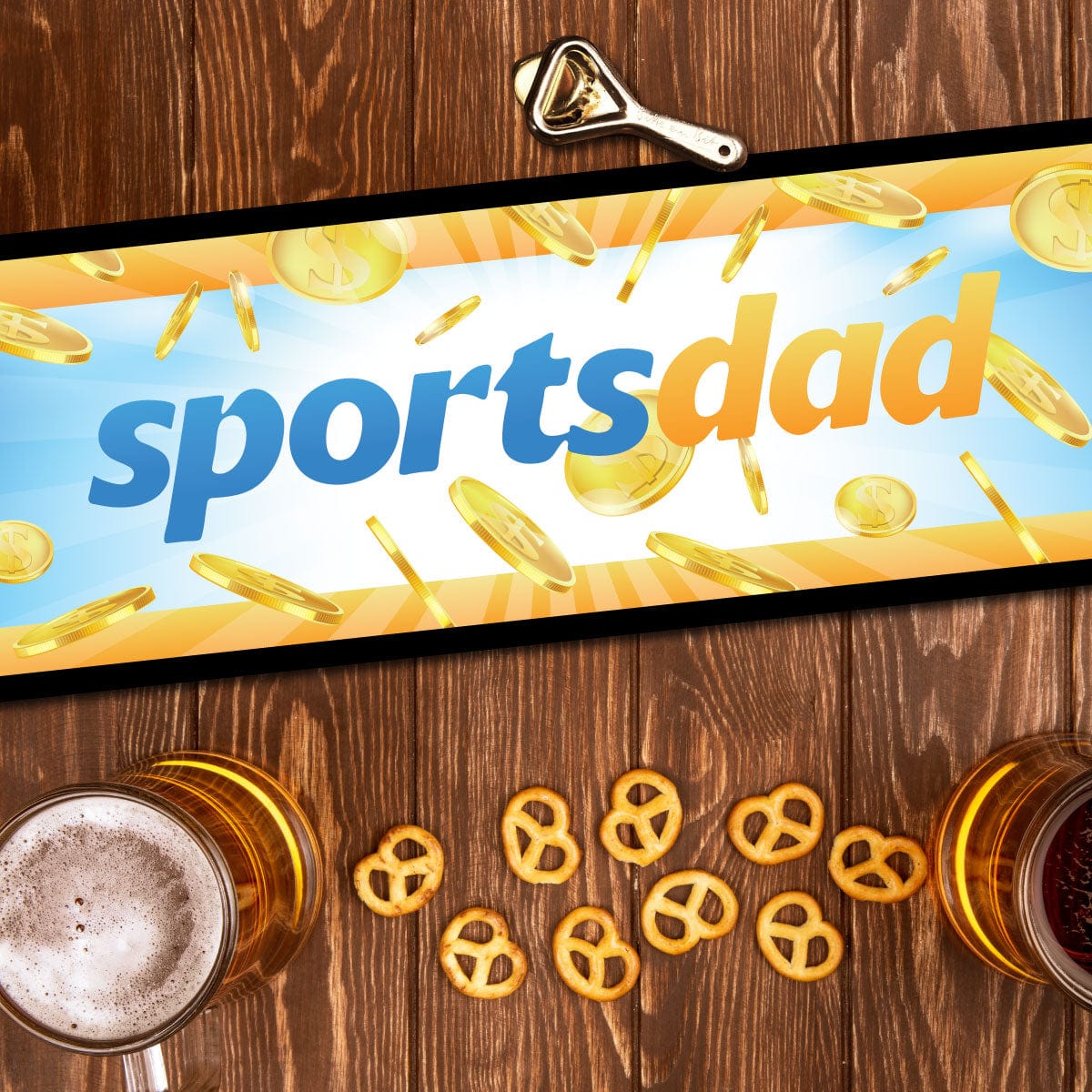 SportsDad 💸📺 - Large Bar Mat