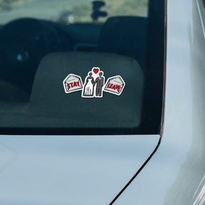 Stay or Leave? 💌💔 – Sticker
