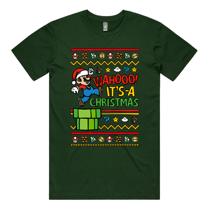Super Christmas 🍄🎅 - Men's T Shirt