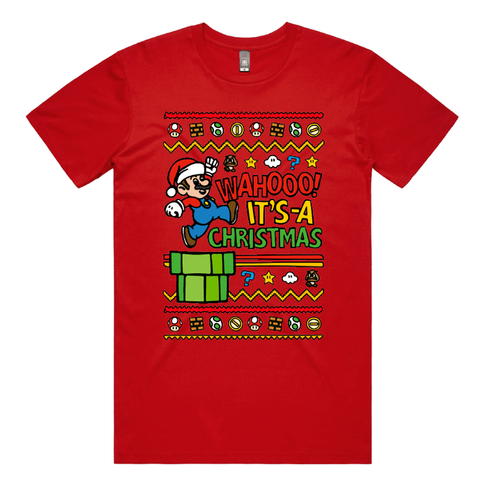 Super Christmas 🍄🎅 - Men's T Shirt