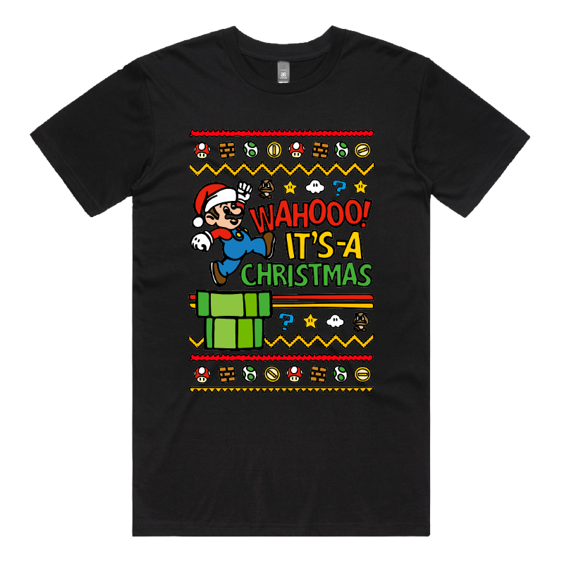 Super Christmas 🍄🎅 - Men's T Shirt