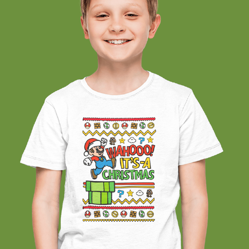 Super Christmas 🍄🎅- Youth T Shirt