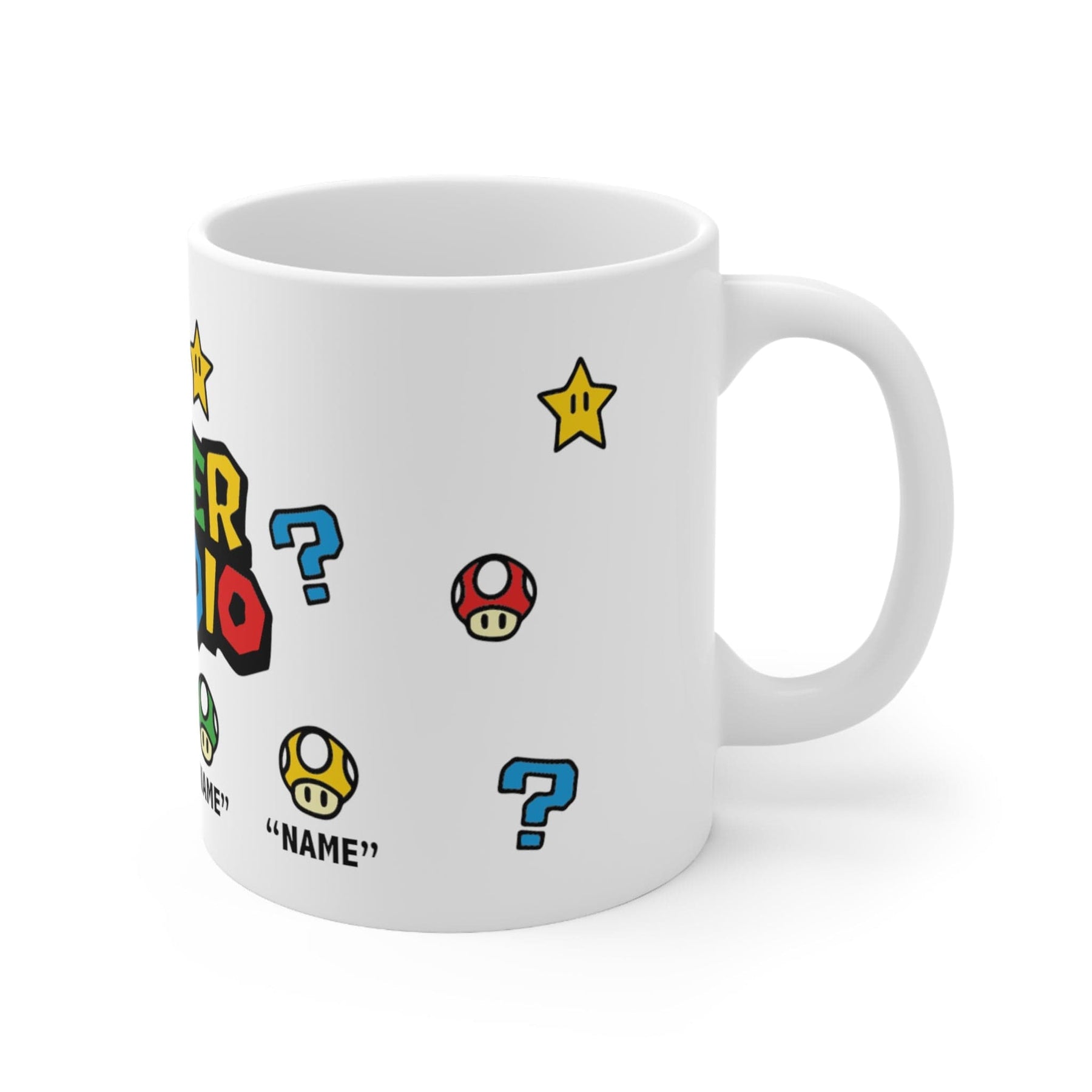 Super Daddio ⭐🍄 - Personalised Coffee Mug