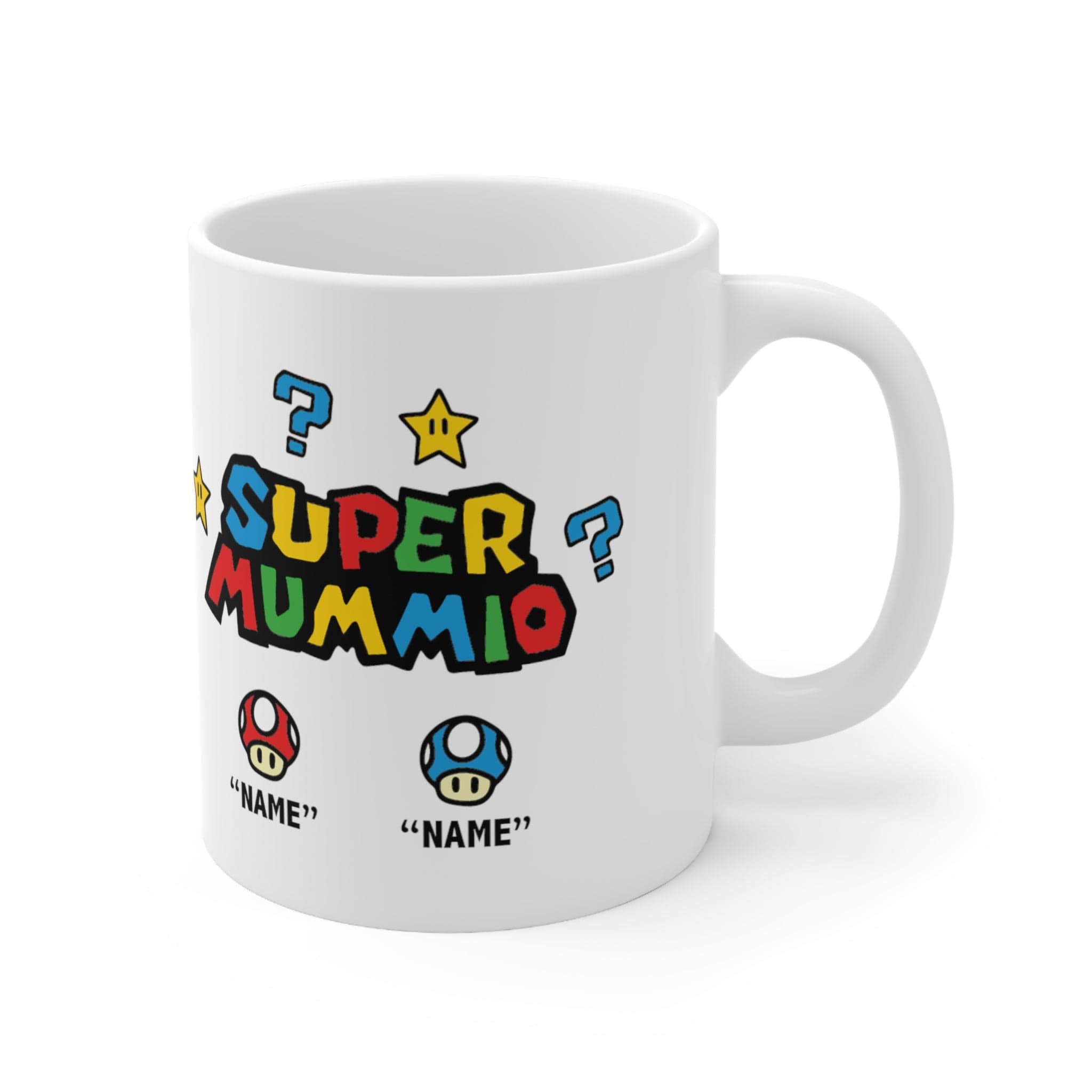 Super Mummio ⭐🍄 - Personalised Coffee Mug