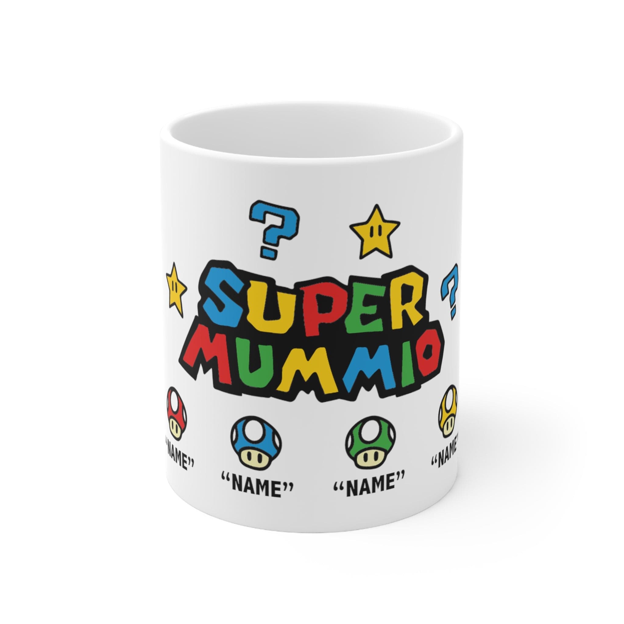 Super Mummio ⭐🍄 - Personalised Coffee Mug