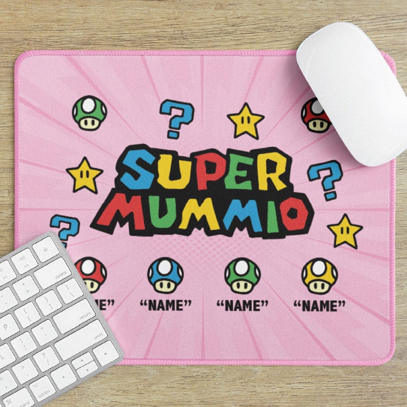 Super Mummio ⭐🍄 - Personalised Mouse Pad