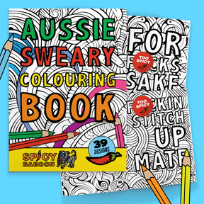 Swear Words 🤬🖍️ - Adult Colouring Book