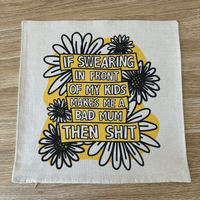 Sweary Mum 🤬🎀 - Cushion Case