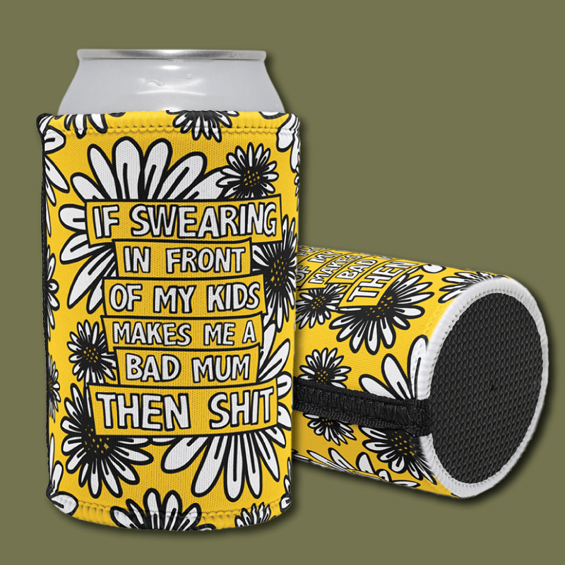 Sweary Mum 🤬🎀 – Stubby Holder