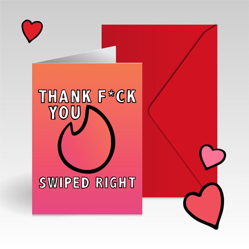 Swipe Right 🔥- V-Day Card