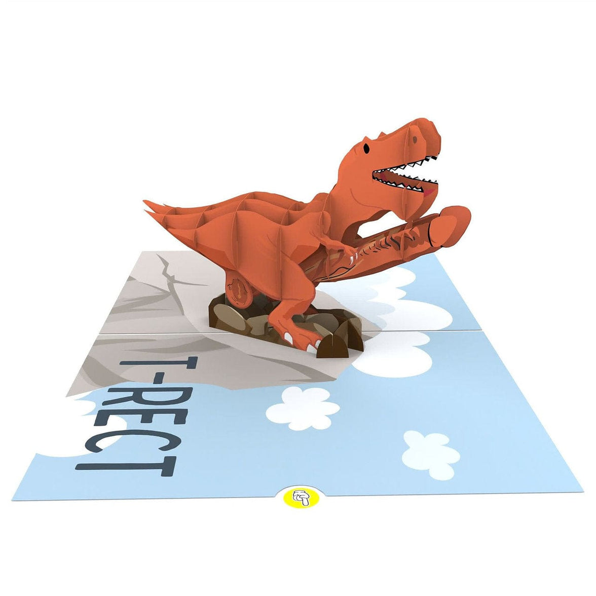 T-Rect  🦖🍆 - 3D Inappropriate Greeting Card