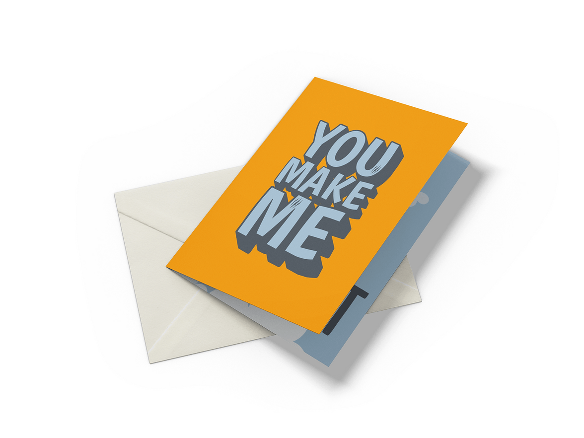 T-Rect  🦖🍆 - 3D Inappropriate Greeting Card