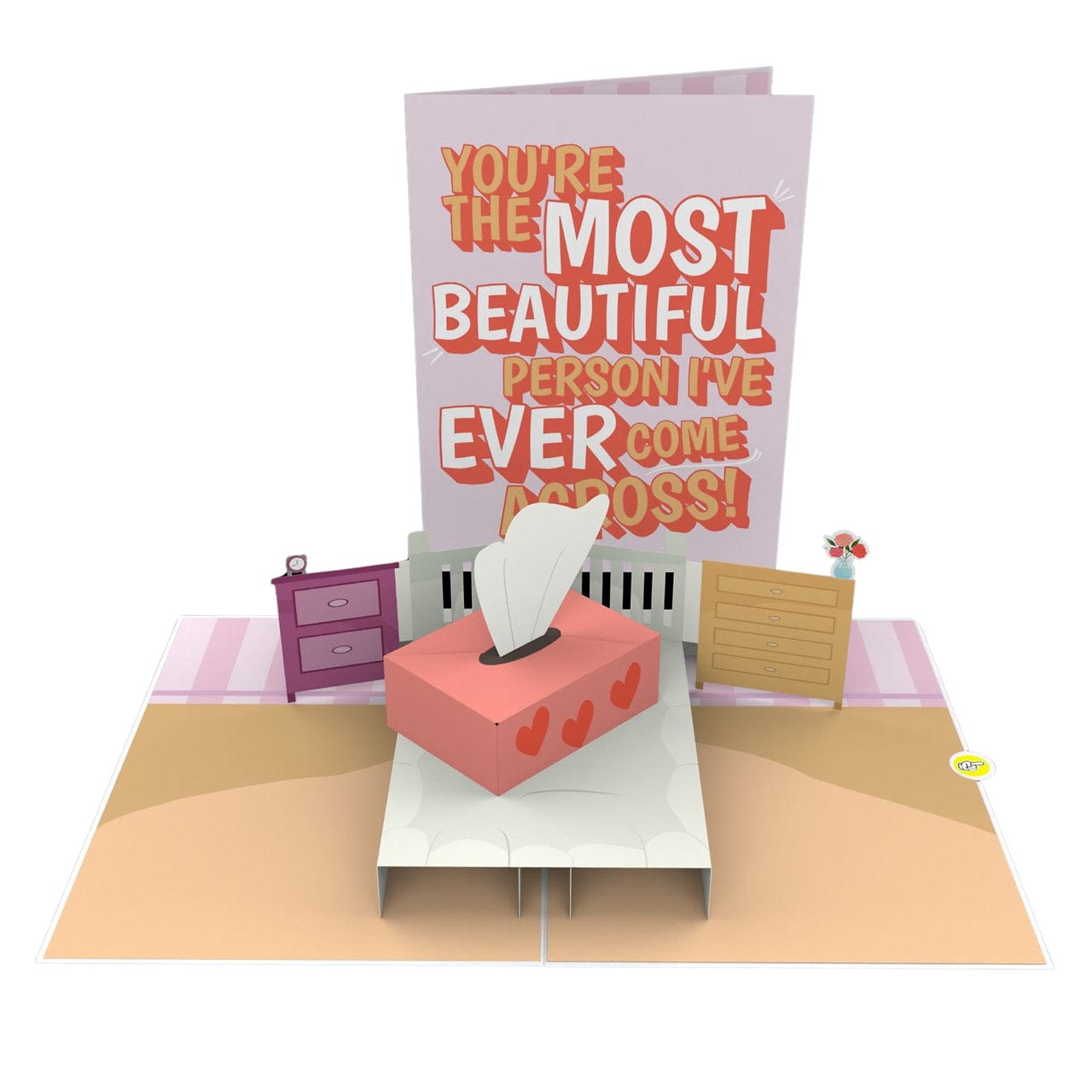 Tissue Box 😭🧻💔 - 3D Inappropriate Greeting Card