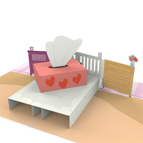 Tissue Box 😭🧻💔 - 3D Inappropriate Greeting Card