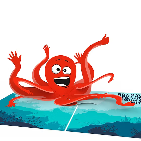 Touch Your Butt 👉🍑 - 3D Inappropriate Greeting Card