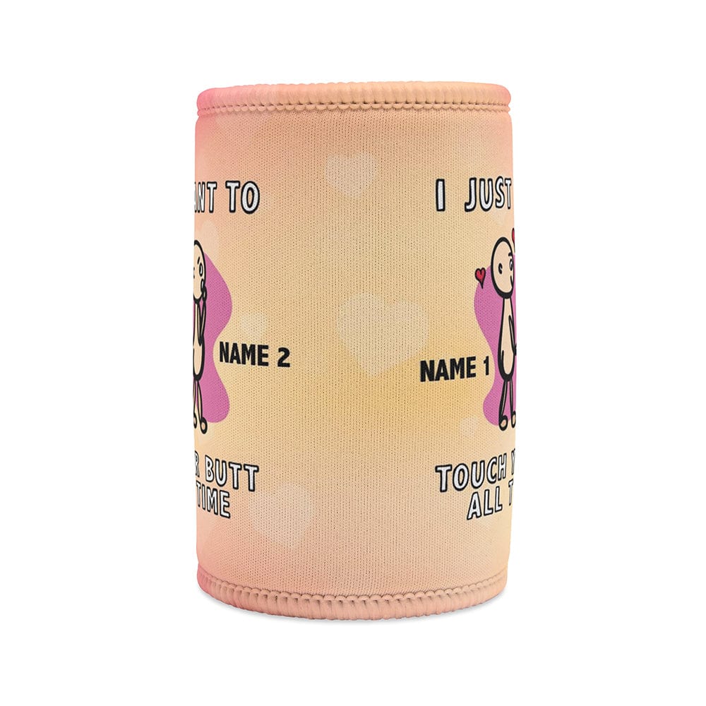 Touch Your Butt  🍑 - Personalised Stubby Holder