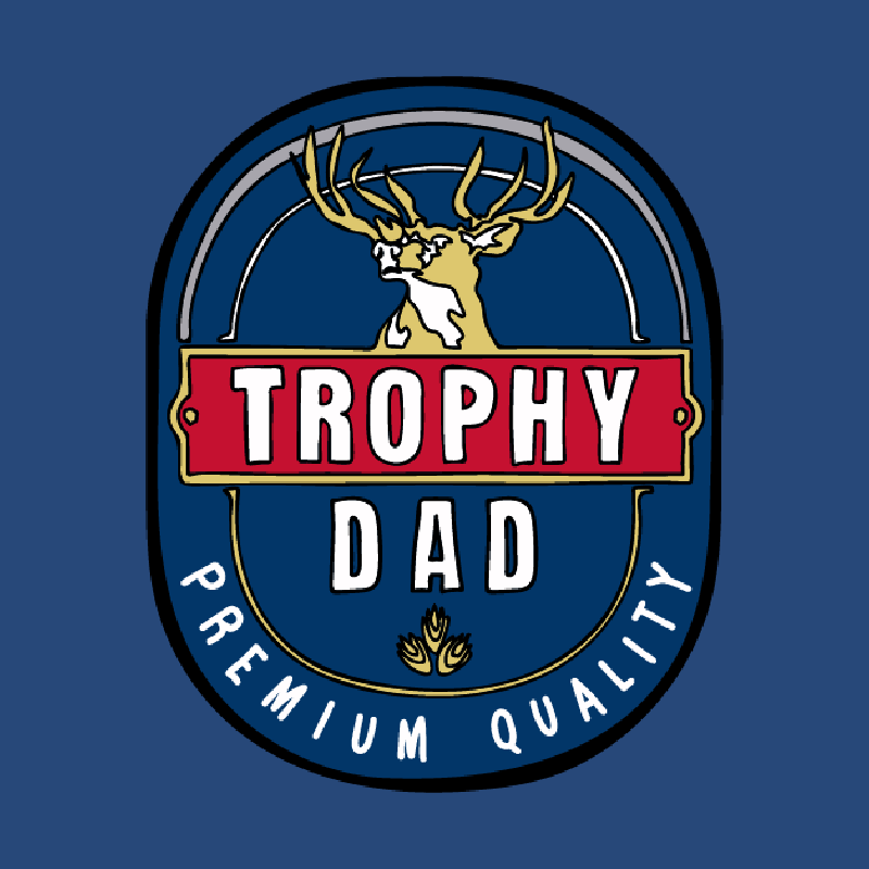 Trophy Dad 2heys 🍺🏆 – Unisex Hoodie
