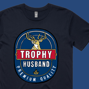 Trophy Husband 2heys 🍺🏆 – Men's T Shirt