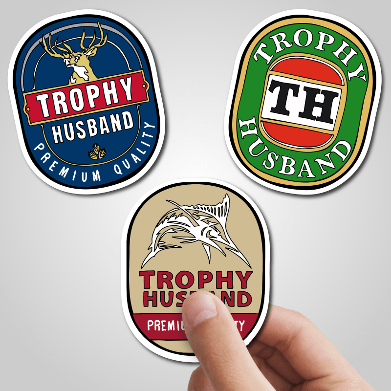 Trophy Husband 🍺🏆 – Sticker