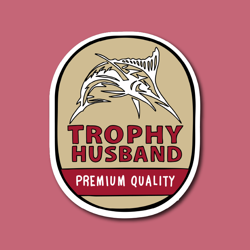 Trophy Husband 🍺🏆 – Sticker