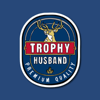 Trophy Husband 🍺🏆 – Sticker