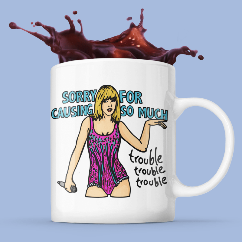 Trouble, Trouble, Trouble – Coffee Mug