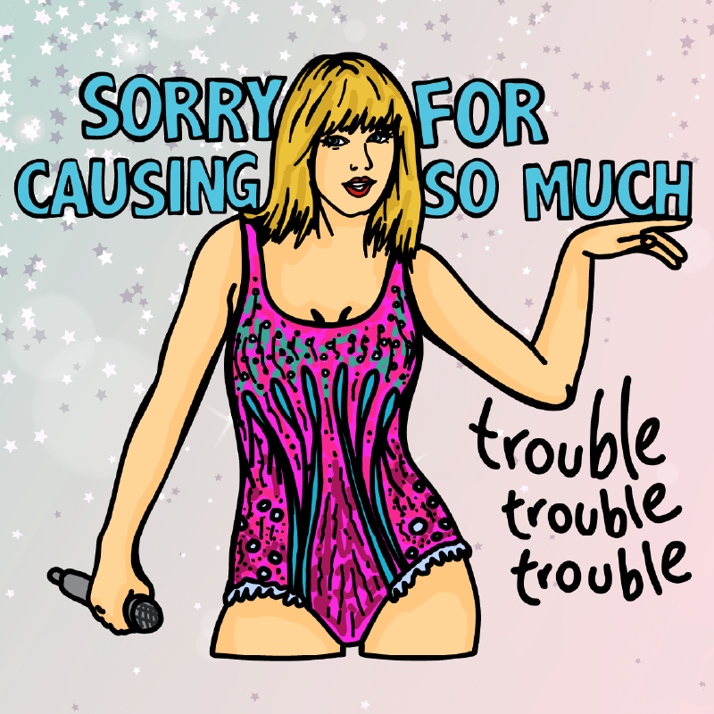 Trouble, Trouble, Trouble – Stubby Holder