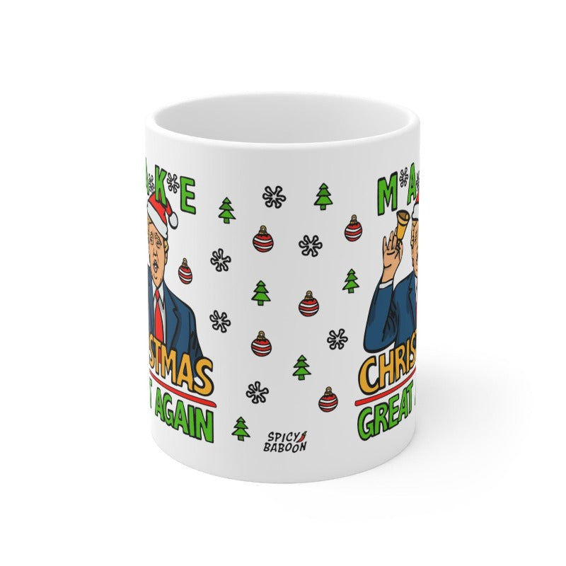 Trump Approves Christmas 👌 - Coffee Mug
