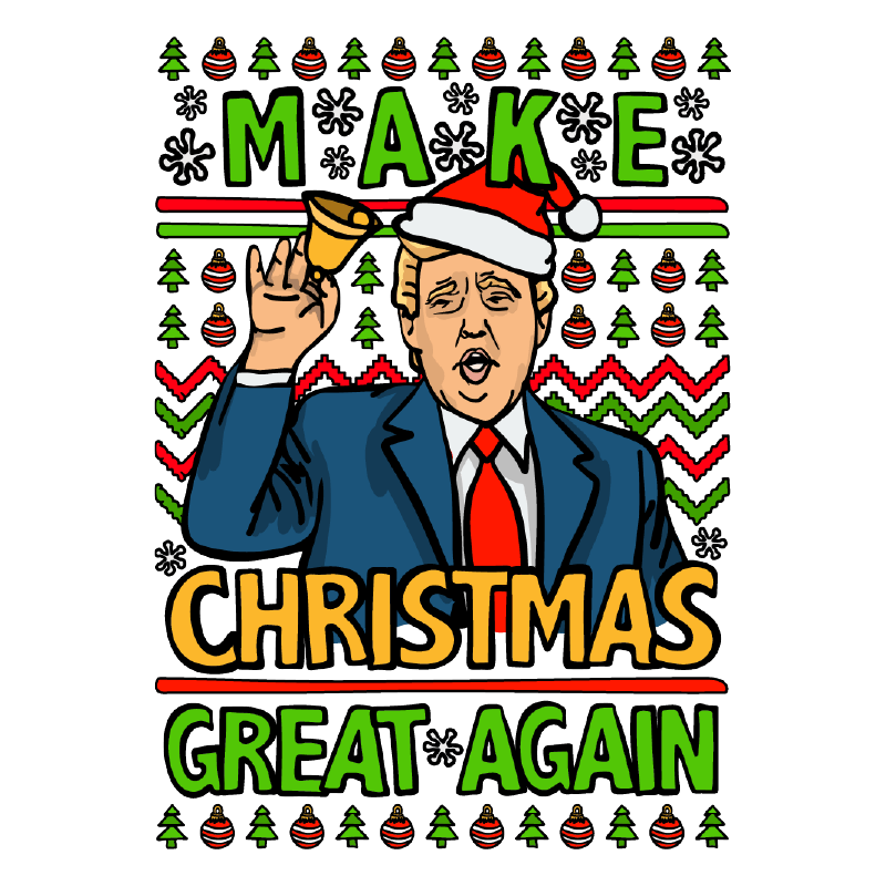 Trump Approves Christmas 👌 - Men's T Shirt