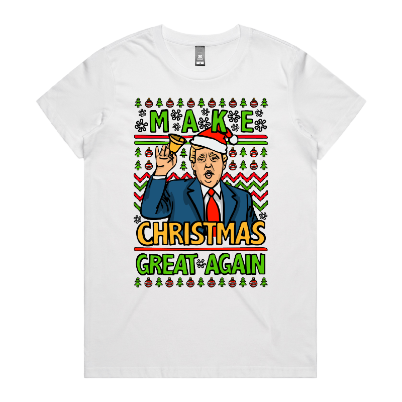 Trump Approves Christmas 👌 - Women's T Shirt
