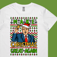 Trump Approves Christmas 👌 - Women's T Shirt