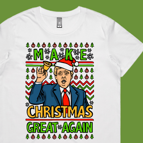 Trump Approves Christmas 👌 - Women's T Shirt