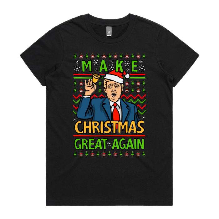 Trump Approves Christmas 👌 - Women's T Shirt