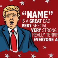 Trump Approves Your Dad 👌 - Personalised Stubby Holder