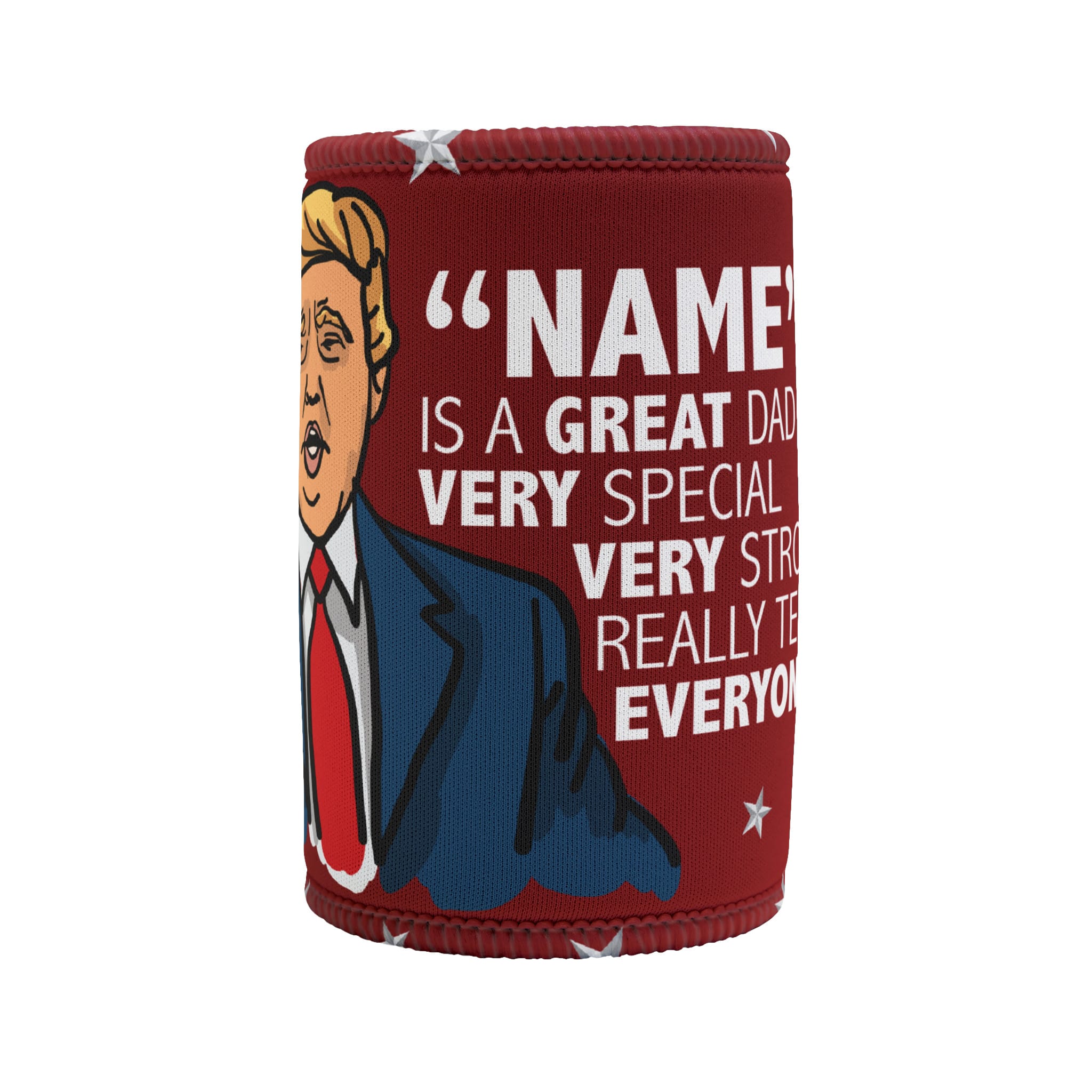 Trump Approves Your Dad 👌 - Personalised Stubby Holder