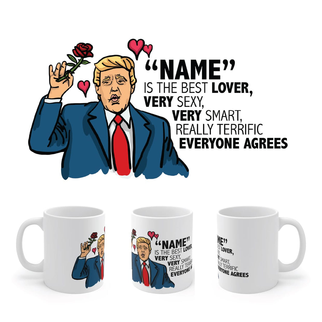 Trump Approves Your Lover 😍 - Personalised Coffee Mug