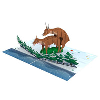 Two F*cking Deer 🫎🎄 - 3D Inappropriate Christmas Card