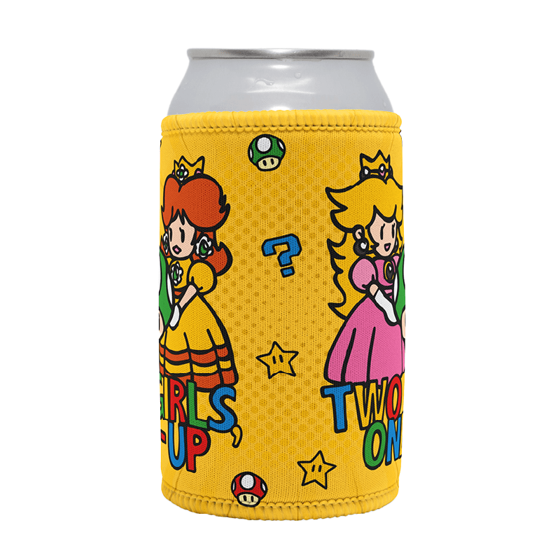 Two Girls One-Up 🍄📤 – Stubby Holder