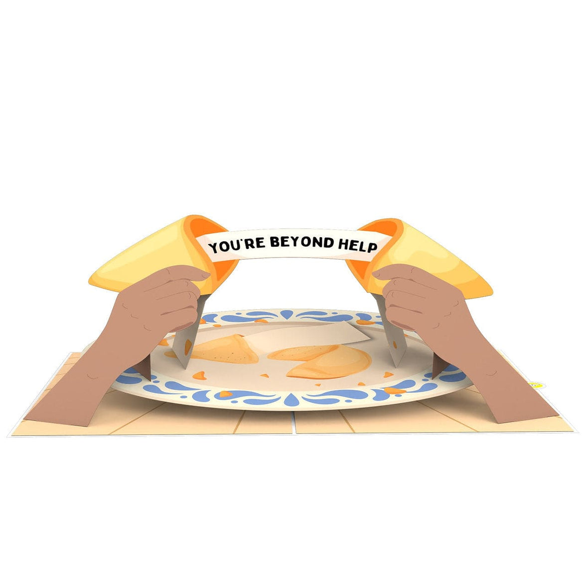 Unfortunate 🥠🎉 - 3D Inappropriate Greeting Card