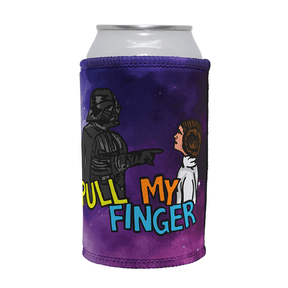 Vader Pull My Finger 🌌👉 – Stubby Holder