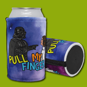 Vader Pull My Finger 🌌👉 – Stubby Holder