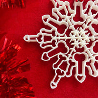 White Member 🍆❄️ - Christmas Ornament