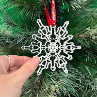 White Member 🍆❄️ - Christmas Ornament