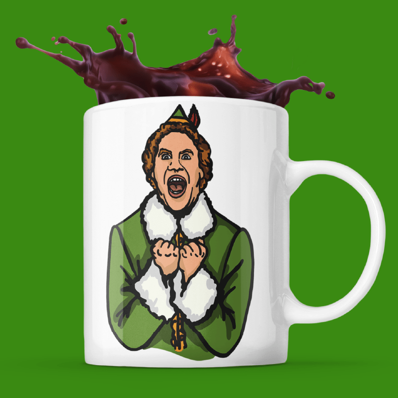 Will Ferrell Elf Christmas 🧝🎄- Coffee Mug