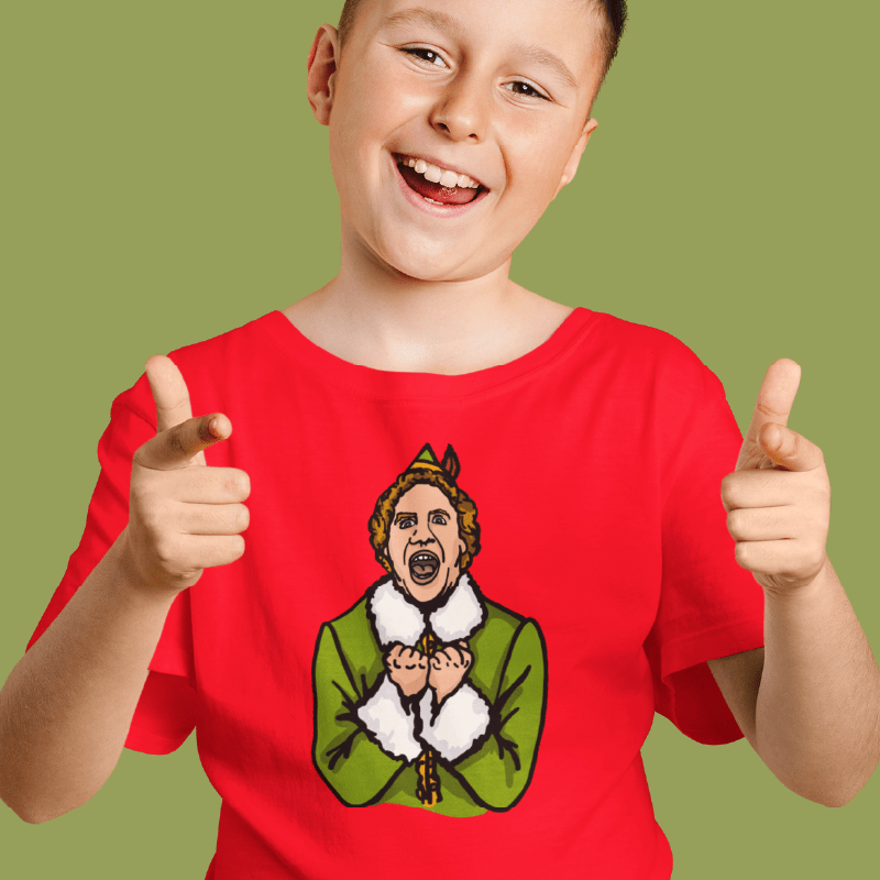 Will Ferrell Elf Christmas 🧝🎄 - Youth T Shirt
